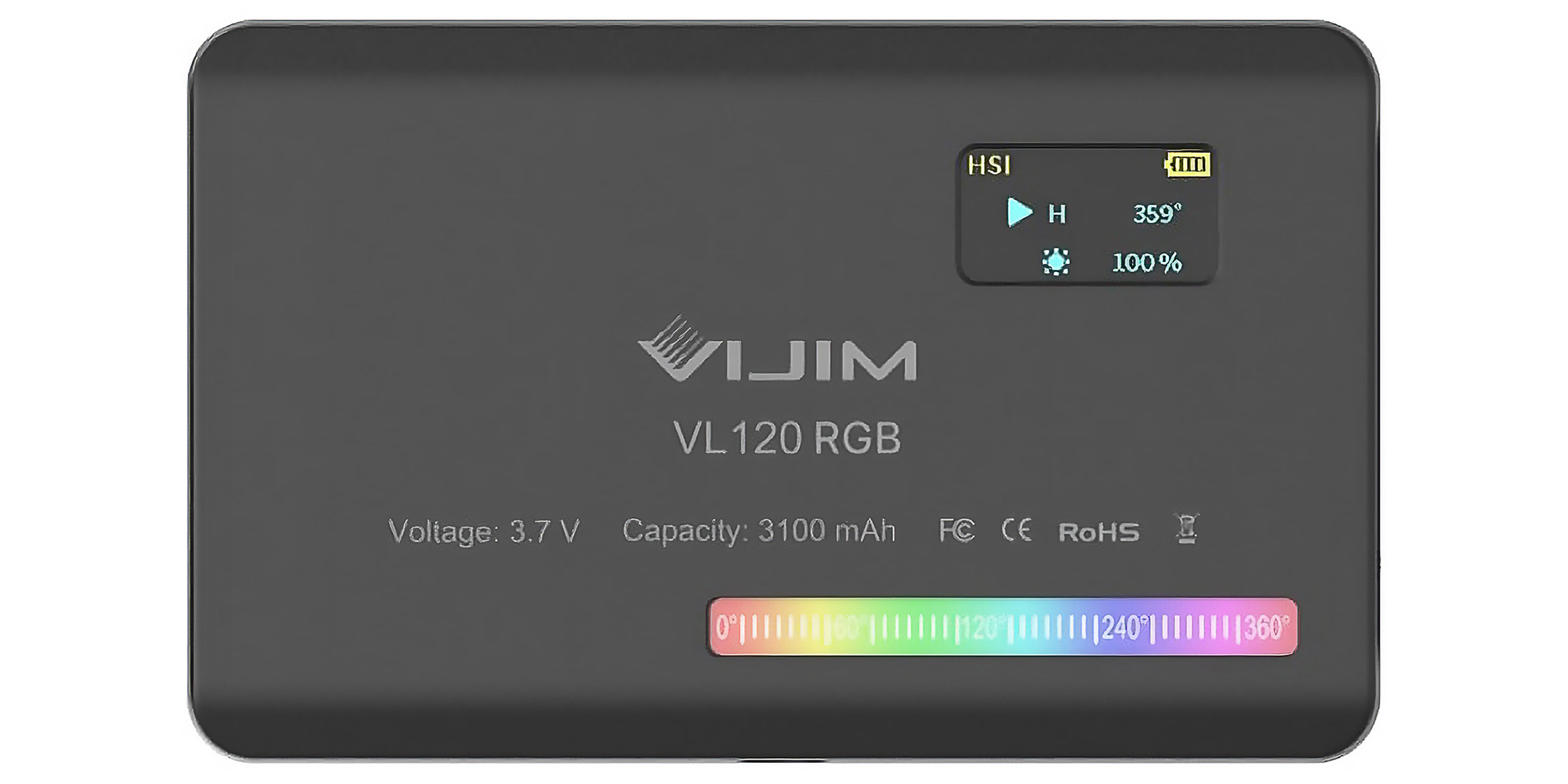 Lampa LED Ulanzi VL120 - RGB, WB (2500 K - 9000 K) - Efekty specjalne